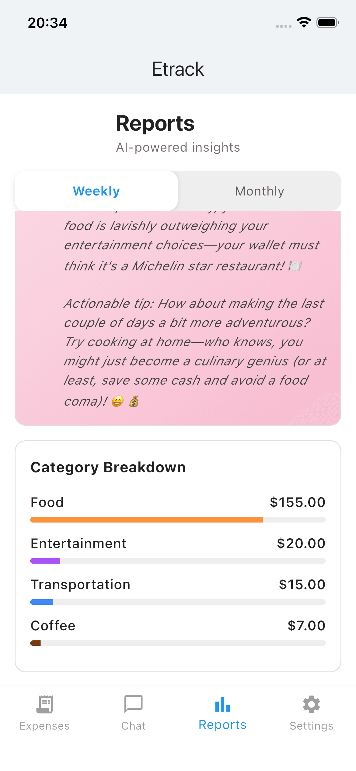 Smart Insights & Reports